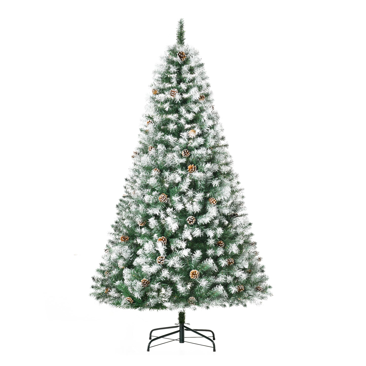 6FT Artificial Christmas Tree Xmas Indoor Decoration, Automatic Open
