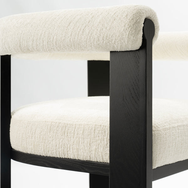Nyx Dining Chair – Ivory Chenille