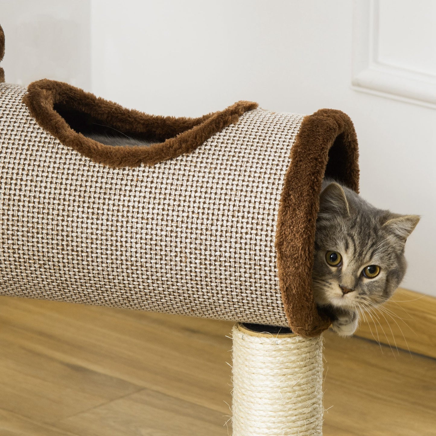 Cat Tree Tower Activity Centre w/ Cat House, Bed, Sisal Post, Hanging Toy