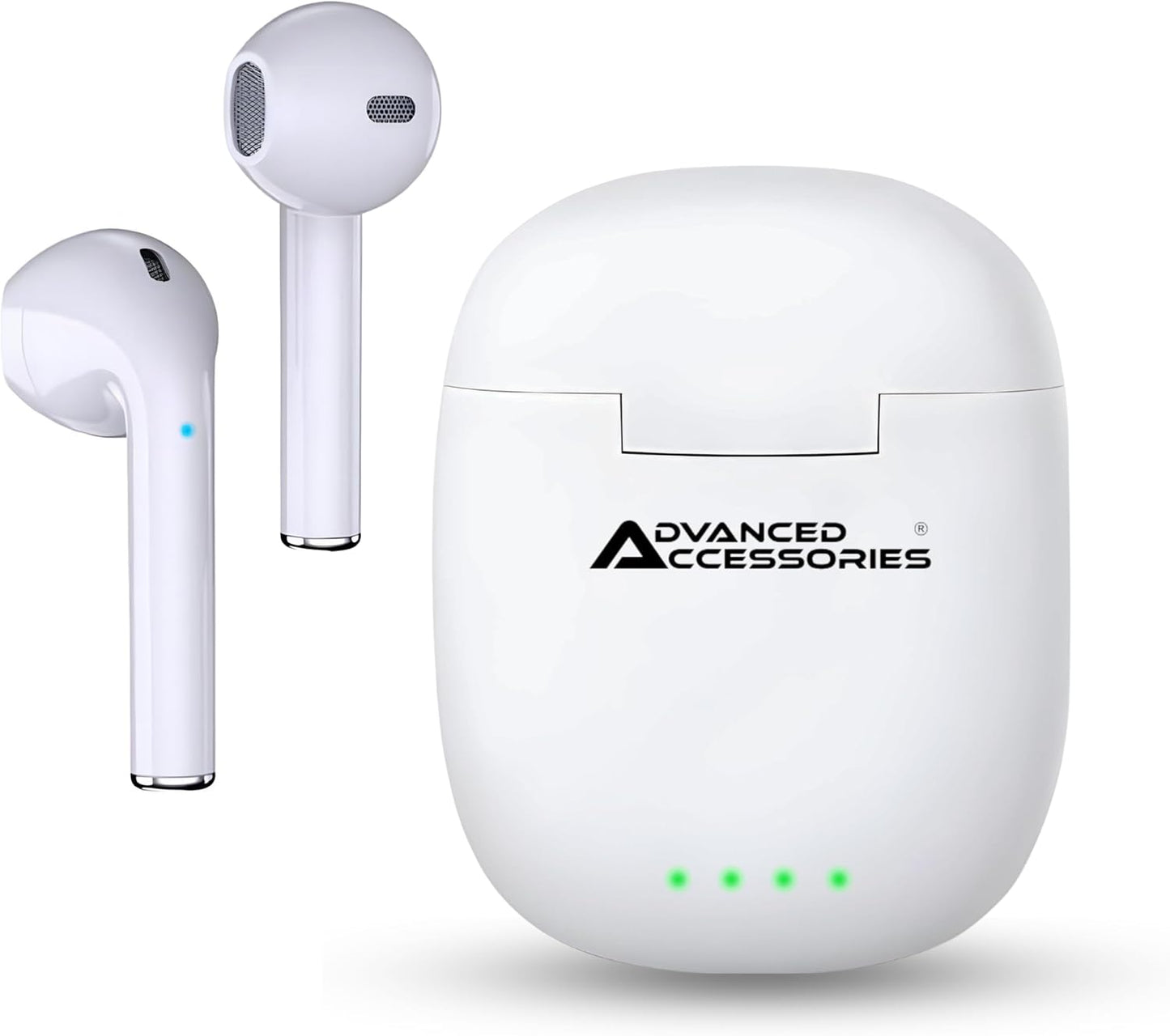Wireless Earbuds, Bluetooth Headphones in Ear with Noise Cancelling Mic Wireless Earphones, LED Charging Indicator