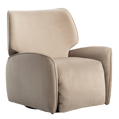 Valmont Swivel Recliner Armchair - Taupe
