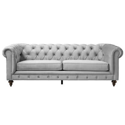 Monty Three Seat Sofa - Dove Grey