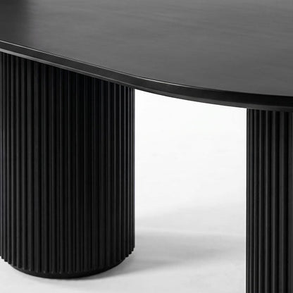 Ophelia Black XL Dining Table