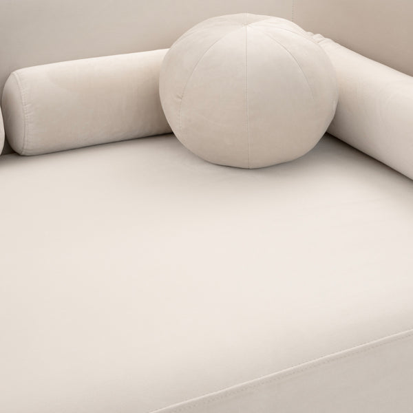 Munich Three Seat Sofa – Chalk