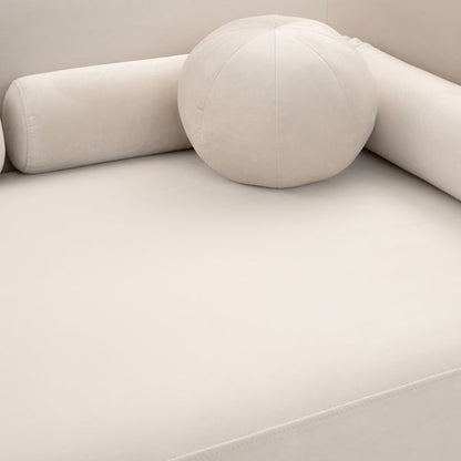 Munich Three Seat Sofa – Chalk
