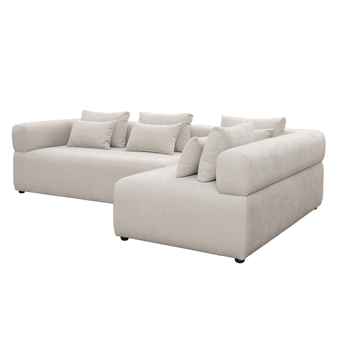 Beck Right Hand Corner Sofa – Parchment