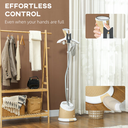 Clothes Steamer, Garment Steamer Clothing Wrinkle Remover, Gold Tone