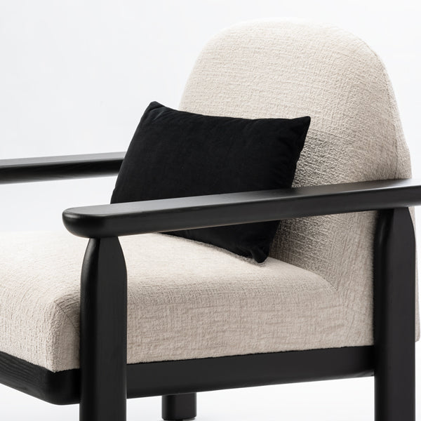 Waldo Armchair – Light Taupe Chenille