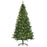 6ft Prelit Christmas Tree Artificial Tree Warm White LED Holiday Home Xmas Decoration, Green