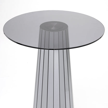 Emmeline Smoked Mirror Bar Table