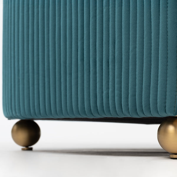 Ozman Lounge Chair - Peacock