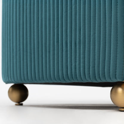 Ozman Lounge Chair - Peacock
