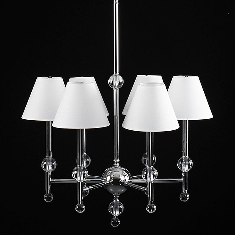 Paloma Six Light Crystal Pendant