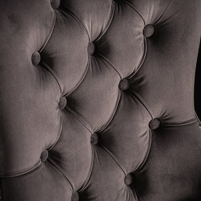 Antoinette Bar Stool Smoke Grey