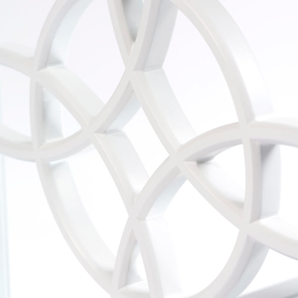 Etienne White Side Table