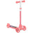 Kids 3 Wheel Scooter for 2-6 Years Old w/ Adjustable Height, Pink