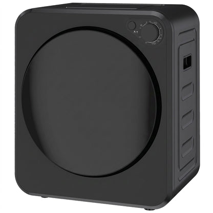 4kg Front Load Laundry Dryer with 2 Power Modes, Black