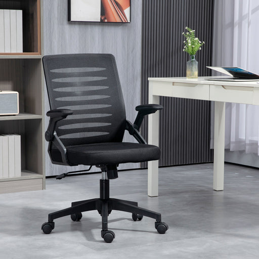 Vinsetto Mesh Office Chair, Swivel Task Computer Chair for Home with Lumbar Support