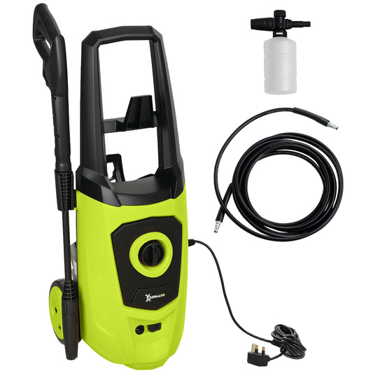 Portable Power Washer 1800W, 150 Bar, 510 L/h for Garden, Car, Green