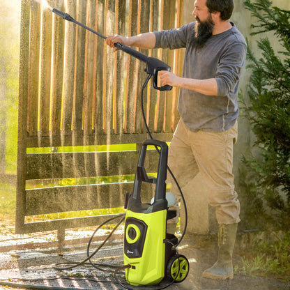 Portable Power Washer 1800W, 150 Bar, 510 L/h for Garden, Car, Green