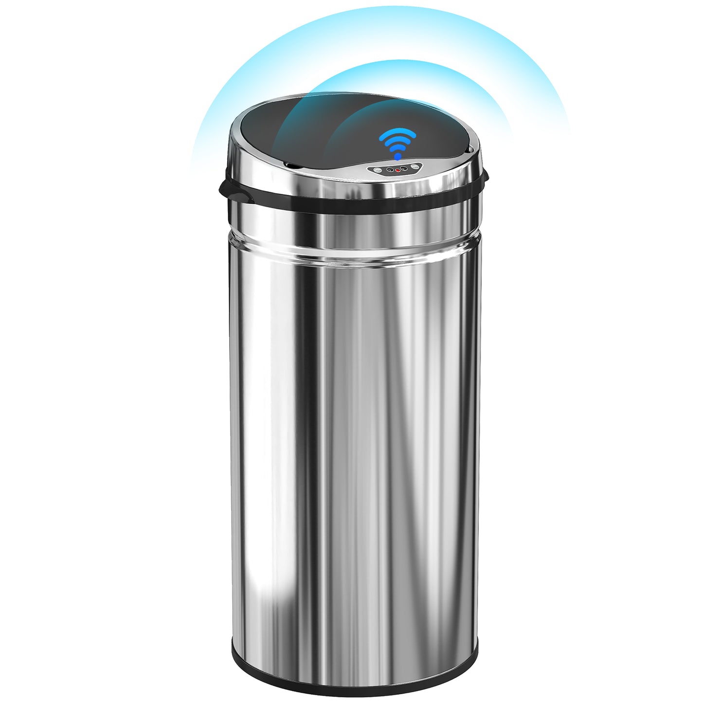42L Sensor Bin, Stainless Steel Kitchen Bin with Automatic Close