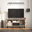 TV Unit for Living Room, TV Stand, Oak Tone