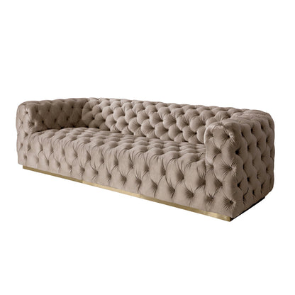 Frankfurt Three Seat Sofa – Taupe