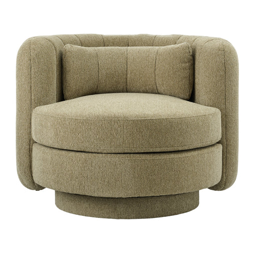 Calvin Swivel Armchair - Pistachio