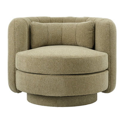 Calvin Swivel Armchair - Pistachio