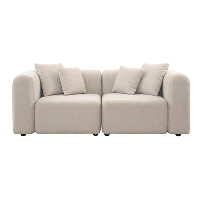 Dune Two Seat Sofa – Parchment