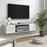 Floating TV Stand Cabinet for TVs up to 60", Wall Mounted TV Unit w/ Open Shelf, Storage Cupboards, Cable Management, White