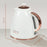 Electric Kettle, Fast Boil, 1.7L, 3kW, Swivel, Auto Shut-off, Cream