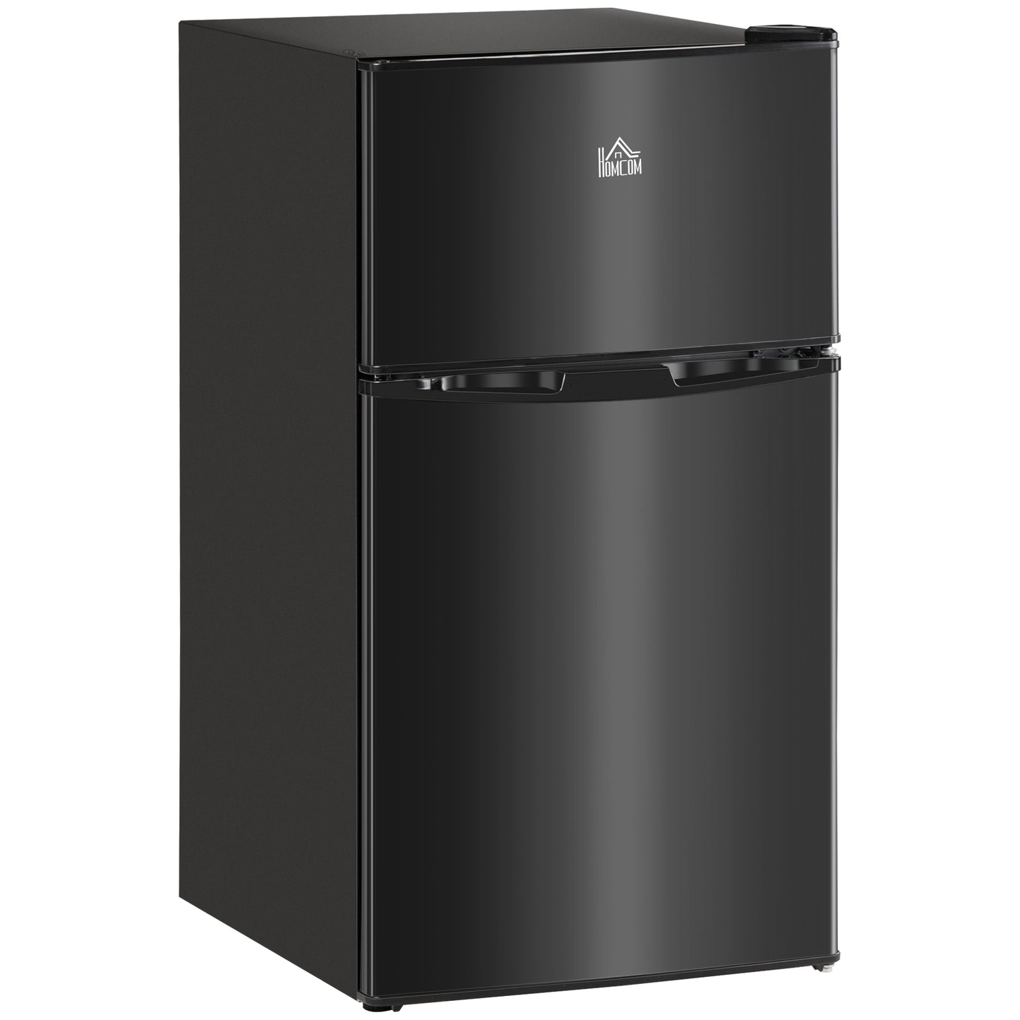 88L Small Fridge Freezer with 5-Setting Thermostat, Inner Light
