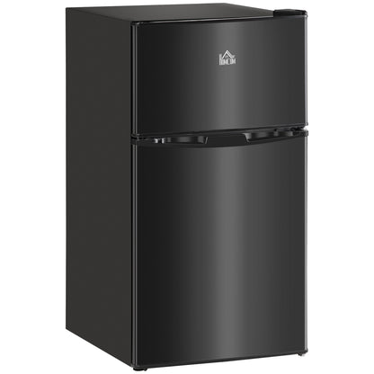 88L Small Fridge Freezer with 5-Setting Thermostat, Inner Light
