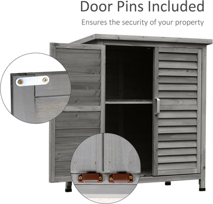 Garden Storage Shed 87L x 46.5W x 96.5Hcm