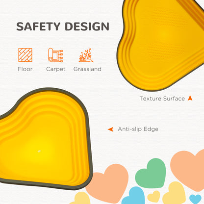 11PCs Kids Stepping Stones, Non-Slip Stackable River Stones