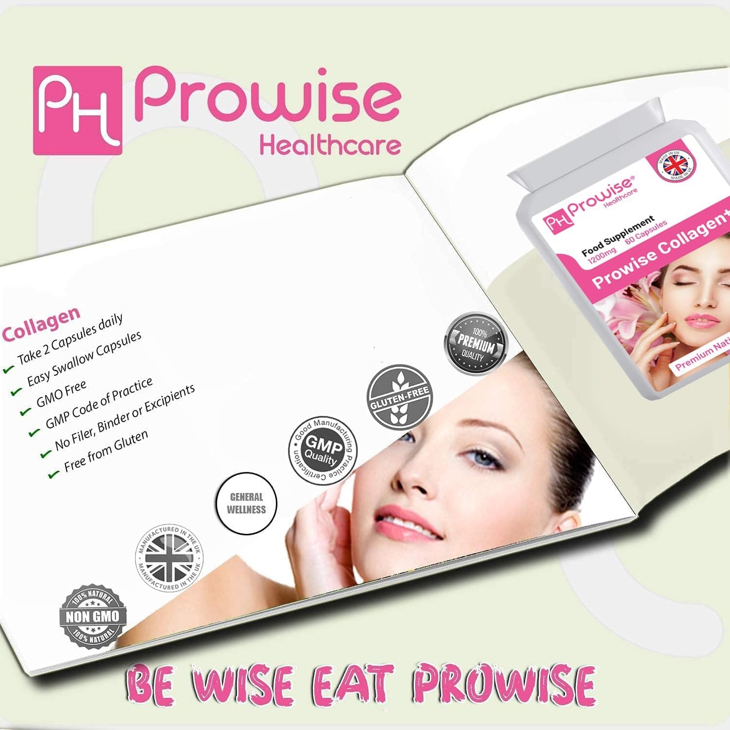 Collagen Supplements - Assists With Wrinkles, Damaged Hair & Skin Regeneration! Only £8.95