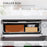 91 Litre Freestanding Under Counter Fridge Freezer with Chiller Box, Reversible Door, Adjustable Thermostat, 47.5cm Wide, Noise Level: Decibels 40, White