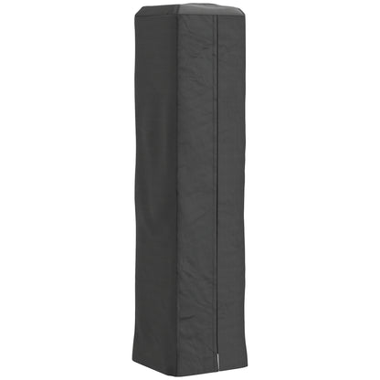 Heavy Duty Gas Pyramid Outdoor Patio Heater Cover, Black