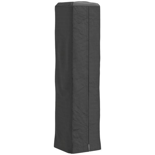 Heavy Duty Gas Pyramid Outdoor Patio Heater Cover, Black