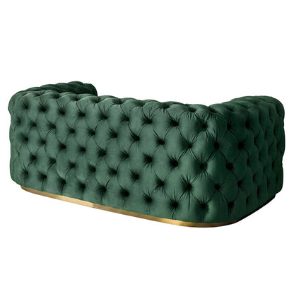 Frankfurt Two Seat Sofa - Bottle Green