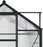 Clear Polycarbonate Greenhouse Large Walk-In Green House Garden Plants Grow Galvanized Base Aluminium Frame with Slide Door, 6 x 10ft