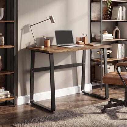 Industrial Writing Desk Laptop Table Home Office Study Workstation