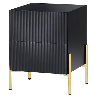 Lexington Black Bedside Table