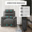 Electric Riser and Recliner Chairs for Elderly, PU Leather Power Lift Recliner Armchair with Vibration Massage, Side Pockets