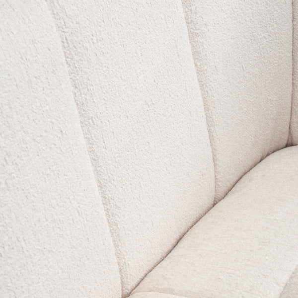 Essen Two Seat Sofa – Ivory Chenille