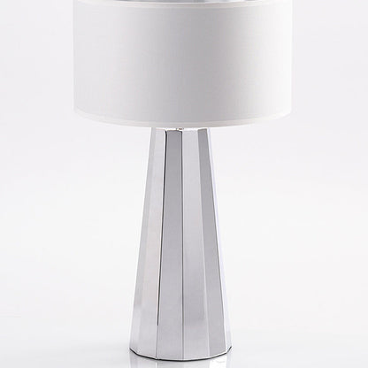 Docena Table Light White / Silver