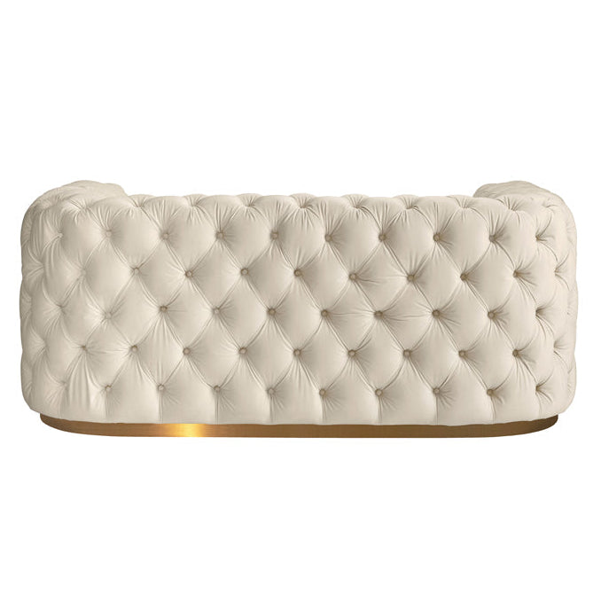 Frankfurt Two Seat Sofa - Chalk