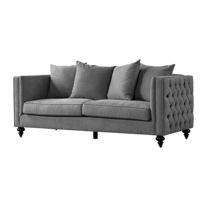 Ascot Three Seat Sofa – Flint Grey