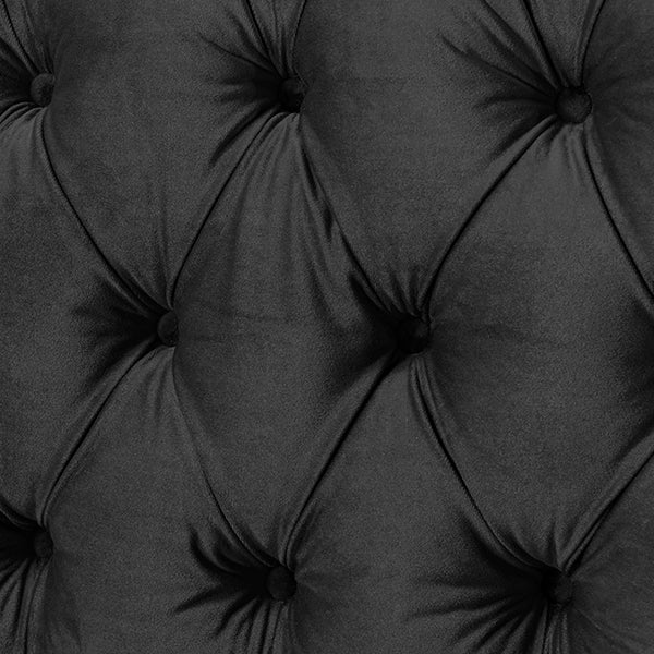Bergmann Two Seat Sofa - Black